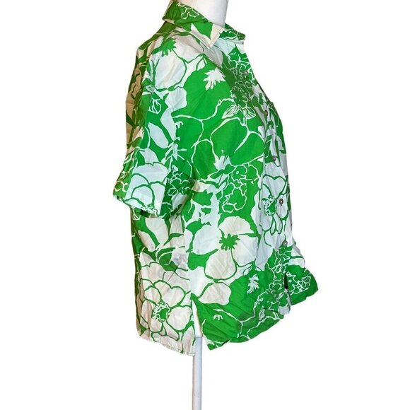 Rails Mackinley Shirt in Green XSmall Womens Button Down Top - Picture 9 of 16